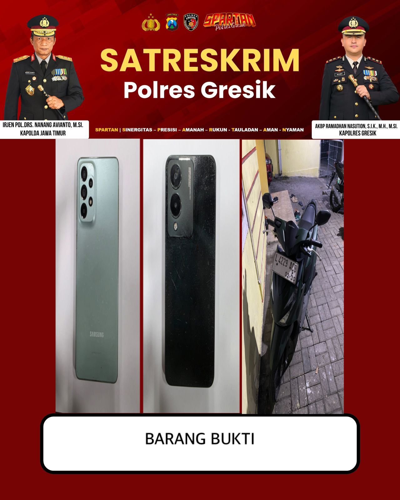 Tipu Sales Susu dan Minyak Goreng hingga Puluhan Juta, Tiga Pelaku Diringkus Resmob Polres Gresik di Malang