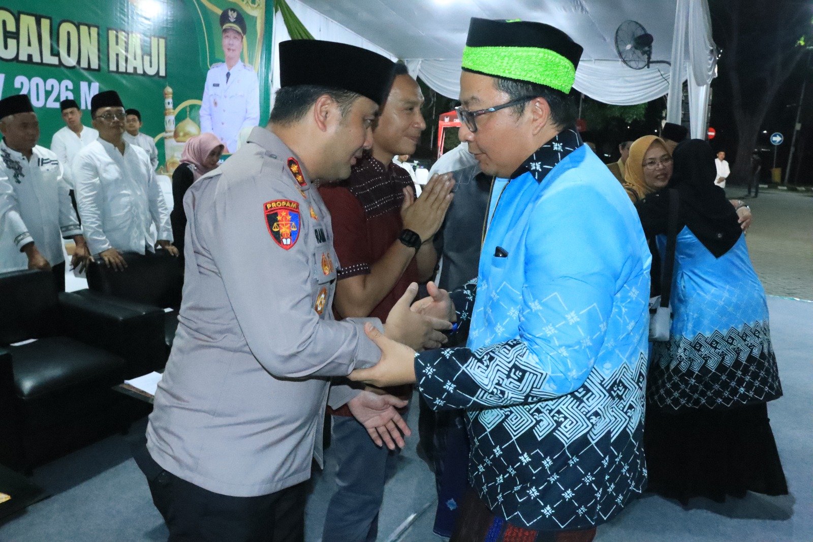 Lepas Keberangkatan Jamaah Calon Haji Gresik 2026, Kapolres Pastikan Pengamanan dan Titip Pesan Kamtibmas