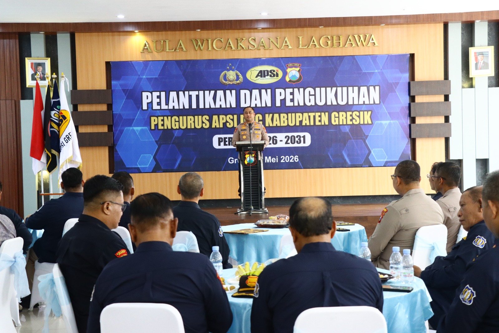 Polres Gresik Perkuat Sinergitas, Pengurus APSI Kabupaten Gresik Resmi Dilantik