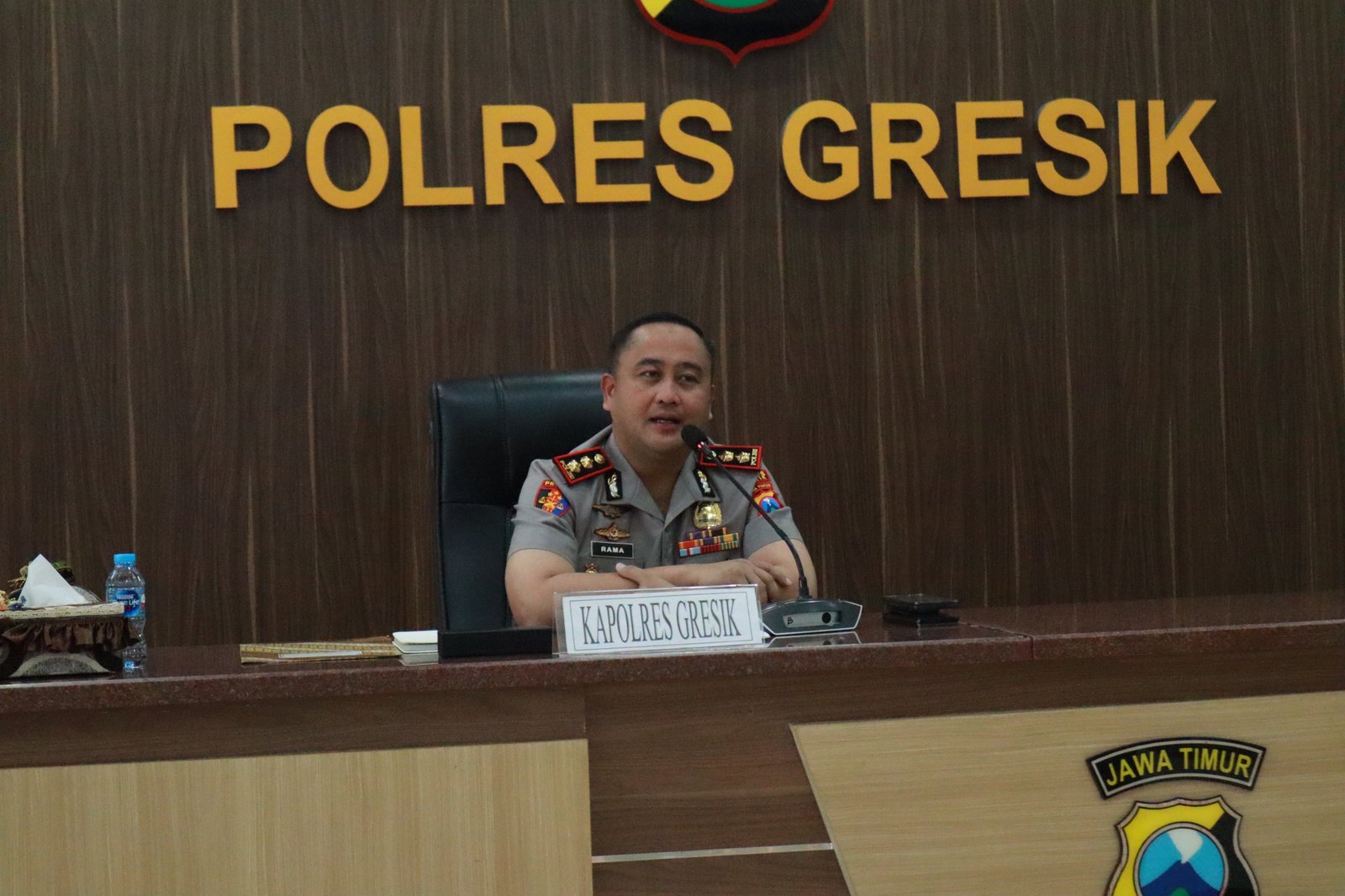 Polres Gresik Terima 15 Taruna Akpol Angkatan 58, Kapolres Tekankan Penguatan Pengalaman Lapangan