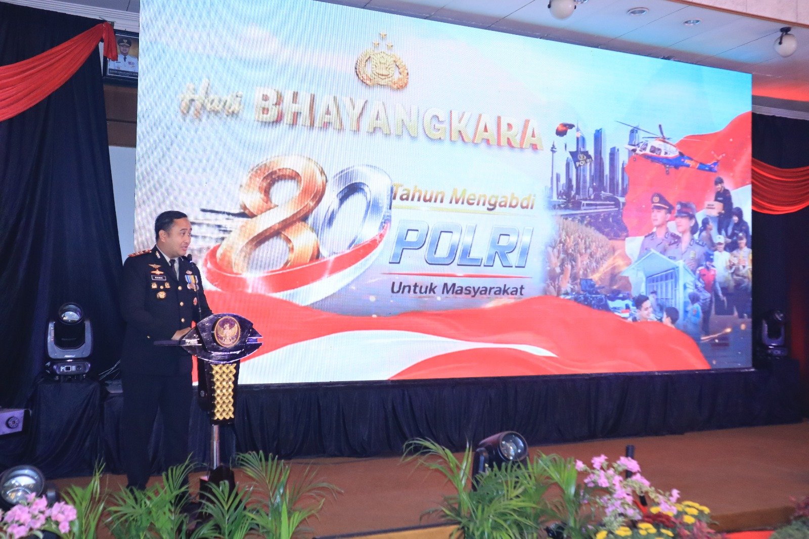 80 Tahun Mengabdi, Polri untuk Masyarakat: Forkopimda Gresik Gelar Upacara dan Tasyakuran Hari Bhayangkara ke-80