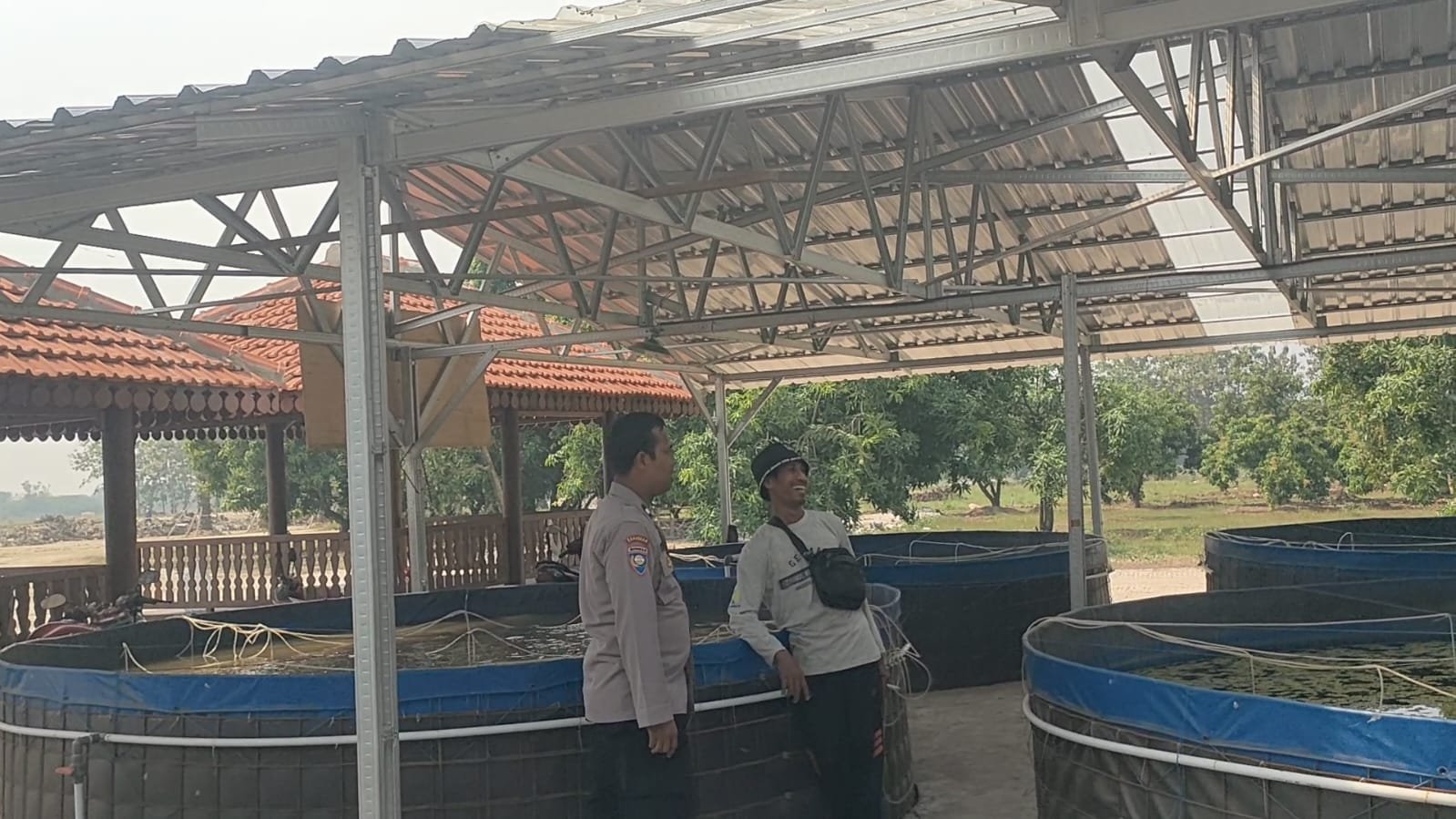 Perkuat Sektor Perikanan, Polsek Sidayu Monitoring Budidaya Lele sebagai Penopang Ketahanan Pangan