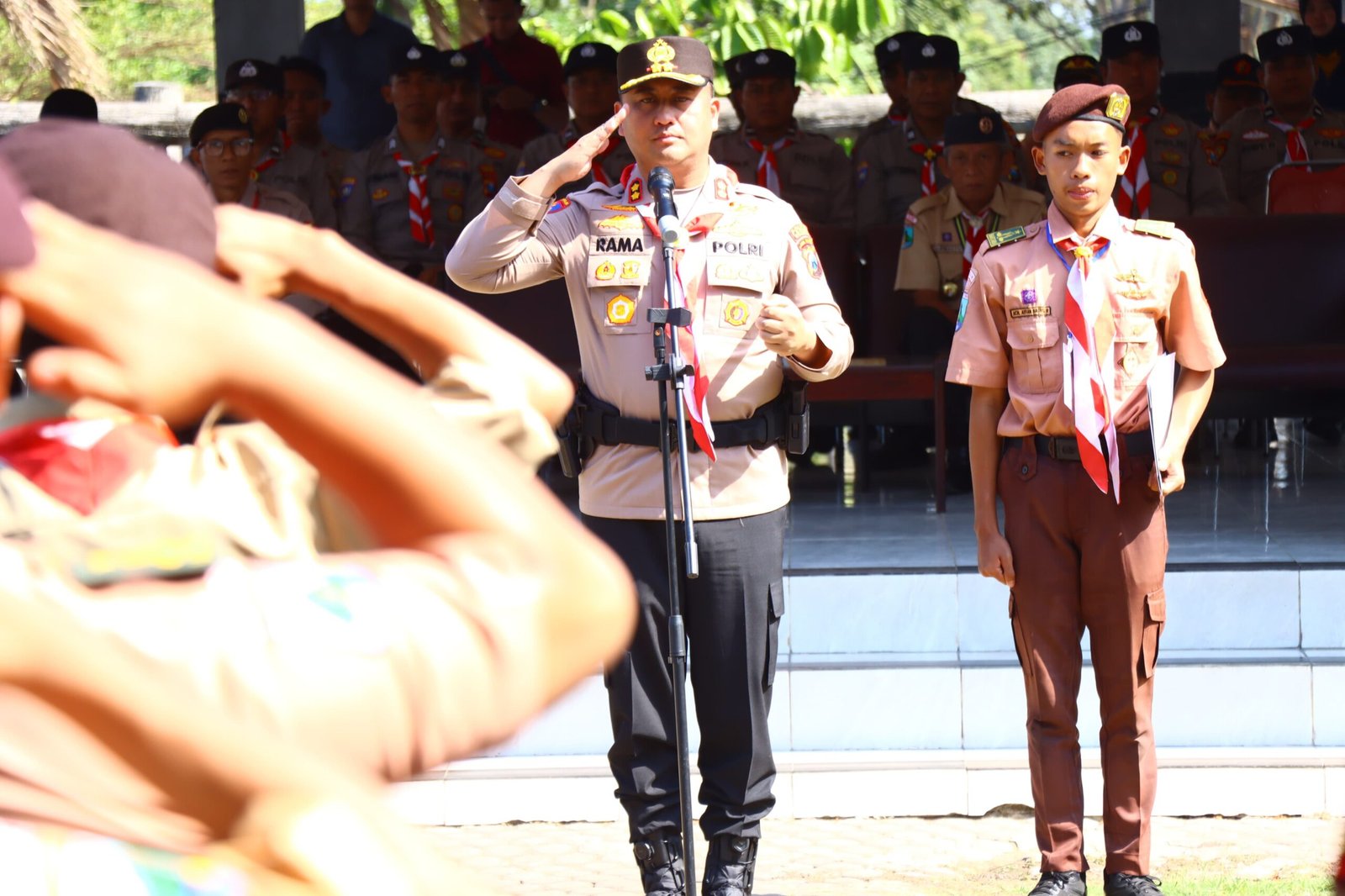 Kapolres Gresik Buka Latihan Gabungan Saka Bhayangkara 2026, Cetak Generasi Muda Berkarakter dan Peduli Kamtibmas